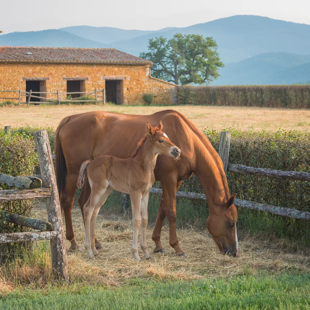 Élevage de chevaux, Top Hill Ranch, Saint-Just-d'Avray